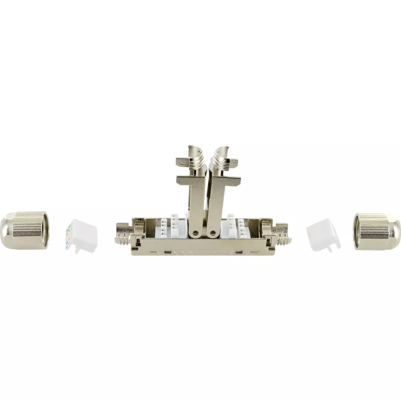 Schwaiger conector de cable de red Keystone CAT 6A blindado módulo RJ45 sin herramientas
