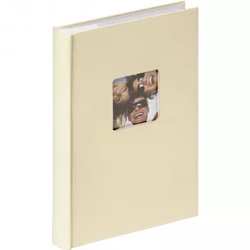 WALTHER Design Fun Memo Álbum de fotos ME-111-H, Crema, 10x15 cm, 300 fotos, Slip-in