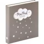 Walther Design Baby Magical álbum de fotos marrón/blanco 50 páginas 28x31 cm UK-205
