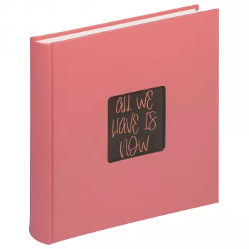 Walther Fun Living Coral 30x30 álbum de fotos con 100 páginas FA-208-LC