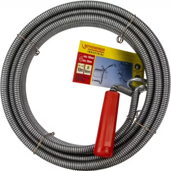 Rothenberger Industrial 072986E espiral desatascadora 10 m, Ø 26 mm