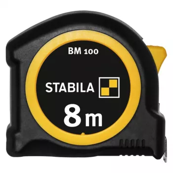 STABILA BM 100 cinta métrica de bolsillo 8 m (cm) ABS
