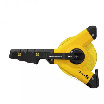STABILA LBM 1000 cinta métrica de fibra de vidrio de rollo abierto 30 m