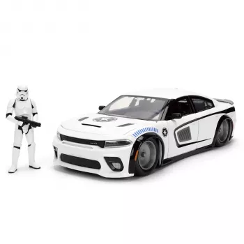 Jada Star Wars Stormtrooper Dodge Charger R/T 1:24 vehículo de metal fundido