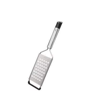 GEFU PRIMELINE Rallador grueso, cuchilla de acero inoxidable, acento de mango negro