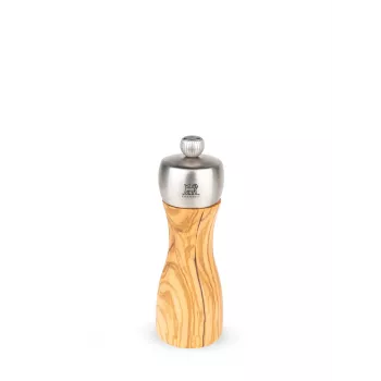Peugeot Fidji Molinillo de pimienta 15 cm madera de olivo y acero inoxidable