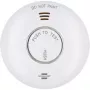 Brennenstuhl Connect WiFi RM A 3020 detector de humo inteligente con control por app, a pilas, 120 mm x 36 mm, blanco