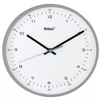 MEBUS 16289 Reloj de pared de cuarzo