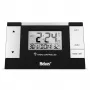MEBUS 51059 despertador digital - negro/plata - pantalla LCD - 12/24h - batería - Micro-USB