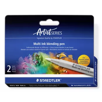 STAEDTLER Multi Ink Blending Pen pack de 2 sin color
