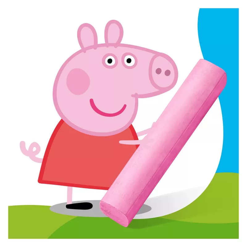 STAEDTLER Junior tiza de calle Peppa Pig 6 unidades envase de cartón