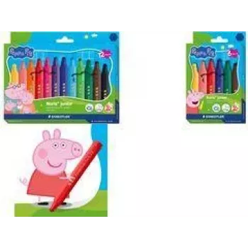 STAEDTLER Noris Junior rotuladores Peppa Pig 6 colores