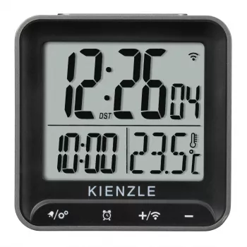 KIENZLE Despertador digital Square negro