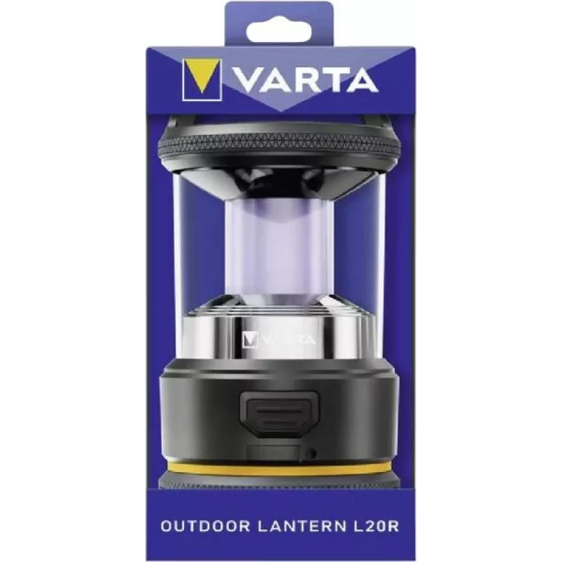 VARTA Outdoor Sports Lantern L20R Linterna de camping LED con batería recargable