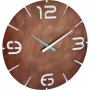 TFA Contour Reloj de pared radiocontrolado 35 cm óxido/blanco