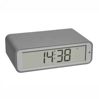 TFA Twist Despertador digital gris radiocontrolado