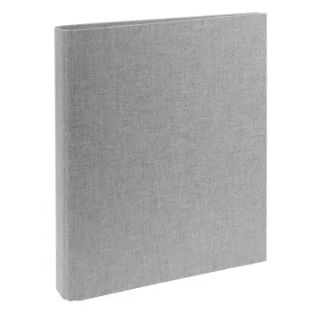 Goldbuch Bella Vista Álbum de fotos A4 gris encuadernación espiral cubierta de poliuretano 40 páginas