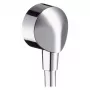 Salida de pared Hansgrohe FixFit E sin válvula antirretorno - Cromo