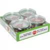 Tarros WECK con borde curvado 0,25L pack de 4