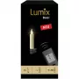 Set básico Krinner Basic Mini 10 piezas guirnalda Marfil Monocromático LED a pilas IP44 Decoración navideña