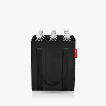 Reisenthel Bottlebag Black bolsa de poliéster para mujer