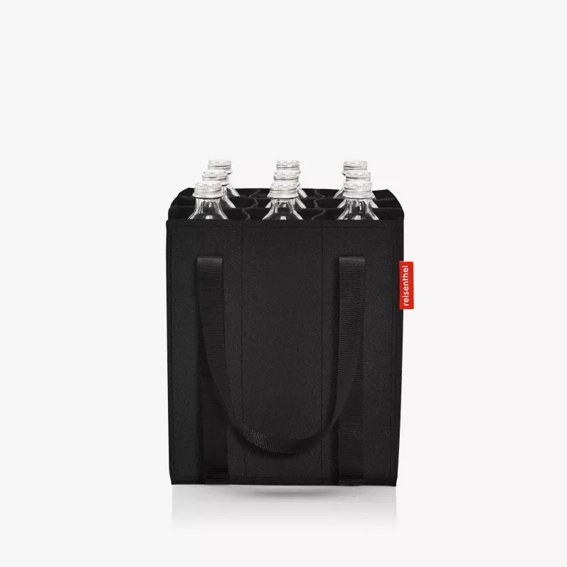 Reisenthel Bottlebag Black bolsa de poliéster para mujer