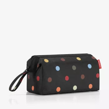 Neceser Reisenthel WC7009 Travel Cosmetic Dots - Poliéster multicolor con cremallera, 3 bolsillos