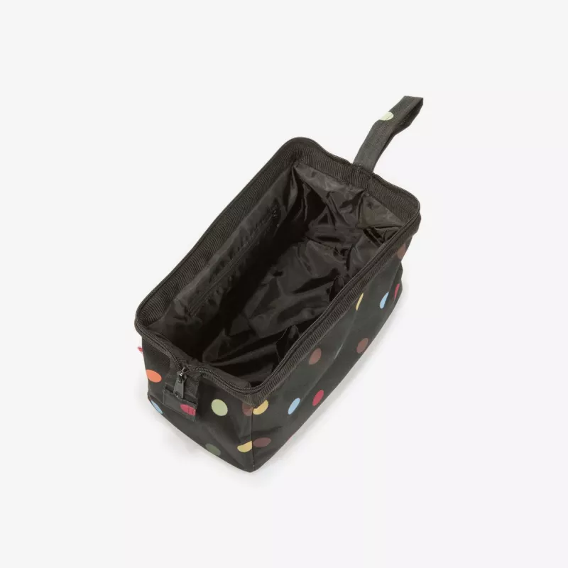 Neceser Reisenthel WC7009 Travel Cosmetic Dots - Poliéster multicolor con cremallera, 3 bolsillos