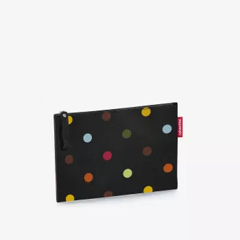 Neceser Reisenthel Case 1 Dots Negro Multicolor Poliéster 240 mm x 170 mm