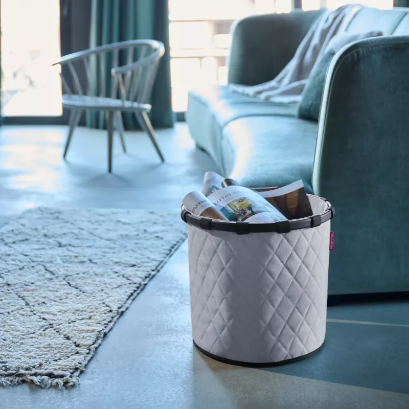 Cesta de almacenaje Reisenthel Homebasket M Gris Aluminio Poliéster