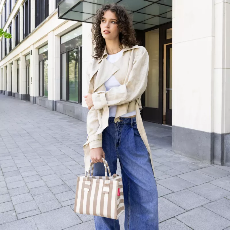 Reisenthel dailyshopper XS summerstripes coffee bolsa de la compra