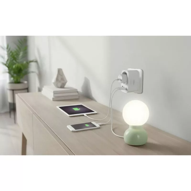 ANSMANN cargador USB HS330 30W 2xUSB-C/USB/30W