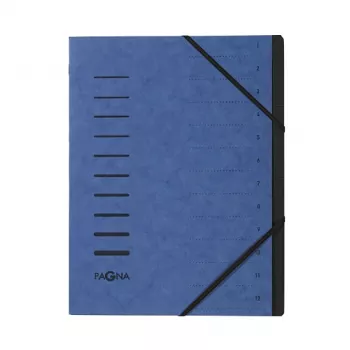 Pagna 40059-02 carpeta con funda A4 azul vertical 5 mm lomo 245x320 mm