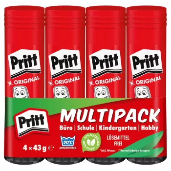 Pritt barras de pegamento multipack 4 x 43g 9H PK8MP
