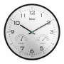 MEBUS 16180 Reloj de pared de cuarzo, blanco, analógico, 25 cm