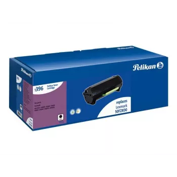 Pelikan Cartucho de tóner para Lexmark 50F2X00 - negro, alto rendimiento, 10.000 páginas