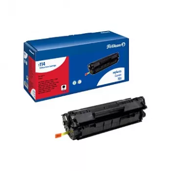 Pelikan 1031410011 Cartucho de tóner compatible para Canon CRG-703, Negro, 2.700 páginas