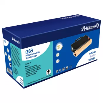 Pelikan Cartucho de tóner compatible para Brother TN-3480 - negro - 8000 páginas