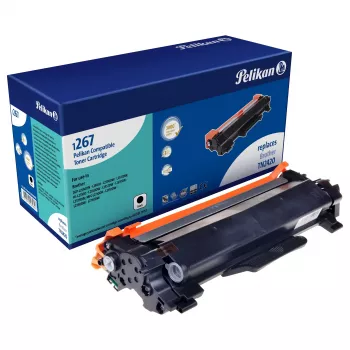 Pelikan Cartucho de tóner compatible para Brother TN-2420, Negro, 3.000 páginas