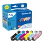 Pelikan P40 Cartucho de tinta compatible multipack pack de 6 para Epson Expression Photo XP-55/XP-750/XP-760/XP-850/XP-950/XP-960 (negro, cian, cian claro, magenta claro, magenta, amarillo)