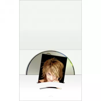DAIBER 06612 Archivador de fotos 6x9 cm blanco con bolsillo para CD/DVD