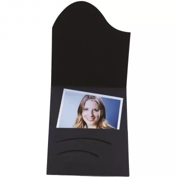 DAIBER 16020 Carpeta con solapa - cartón - negro - vertical - 1 bolsillo - 100 unidades