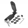 TROIKA TRACK & FIND KEY ORGANIZER (KR26-30/BK) - Organizador de llaves inteligente con localizador Bluetooth, negro