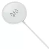 PEDEA Base de carga inalámbrica magnética 15W - USB-C, plata/blanco