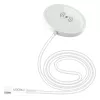 PEDEA Base de carga inalámbrica magnética 15W - USB-C, plata/blanco