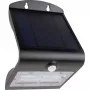 REV Lámpara solar LED Butterfly con sensor de movimiento 3,2W negro