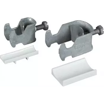 EFB Abrazadera en U con placa de apoyo, para cable Ø 38-42 mm, acero galvanizado