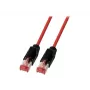 EFB-Elektronik Cable de red RJ45 Cat.6A S/FTP PUR Draka UC900 TM21 rojo 20m