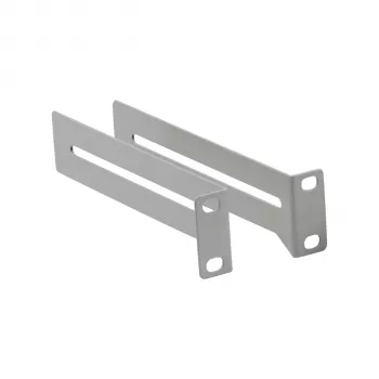 EFB-Elektronik Juego de escuadras para bandejas 1/2/3HE, 2 uds., RAL7035 gris claro