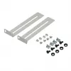 EFB-Elektronik Juego de escuadras para bandejas 1/2/3HE, 2 uds., RAL7035 gris claro